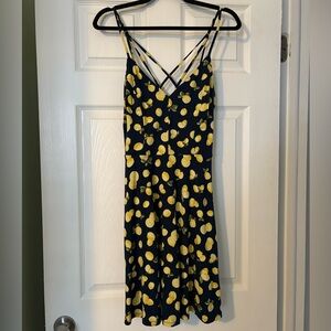 Lemon Print Dress